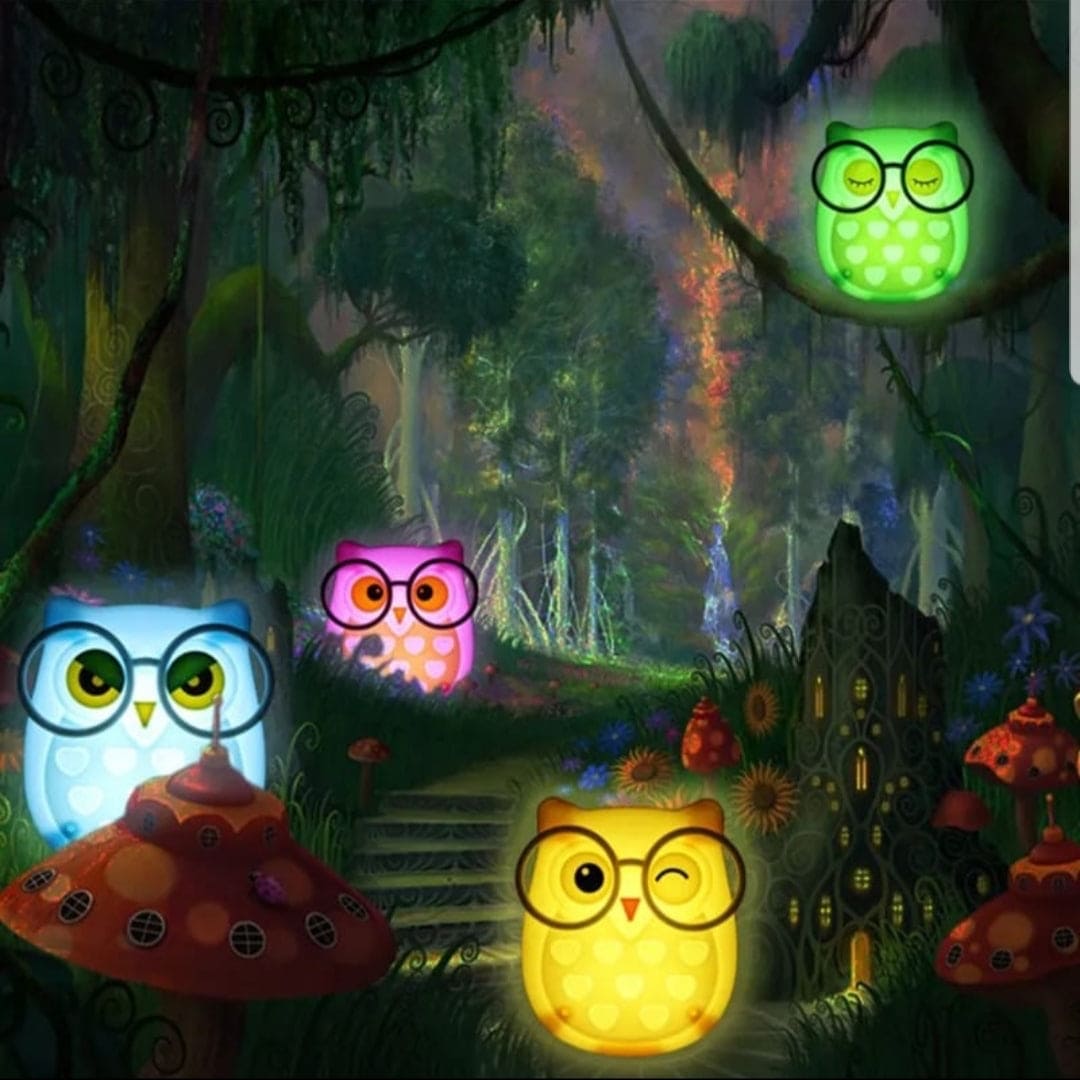 Cute Owl Sensor Night Light, Auto Light Sensor Control Nightlight, Wall Lamp for Kids, Baby Nursing Bedroom Decoration Light Cute Owl Sensor Night Light, Auto Light Sensor Control Nightlight, Wall Lamp for Kids, Baby Nursing Bedroom Decoration Light